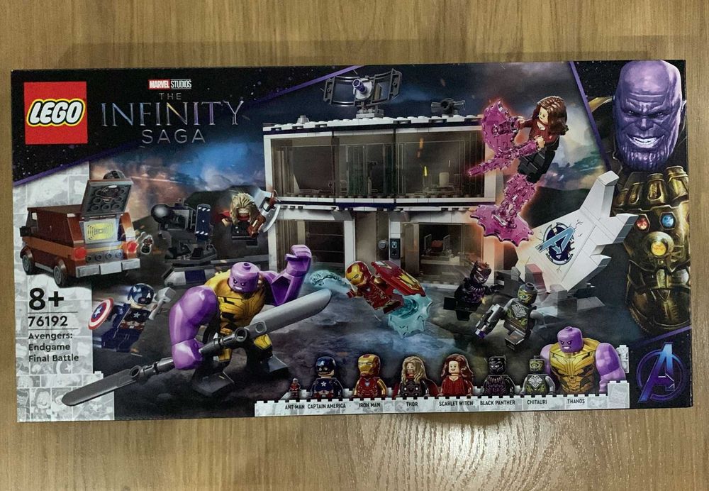 LEGO Avengers: Endgame Final Battle 76192- NOVO SELADO