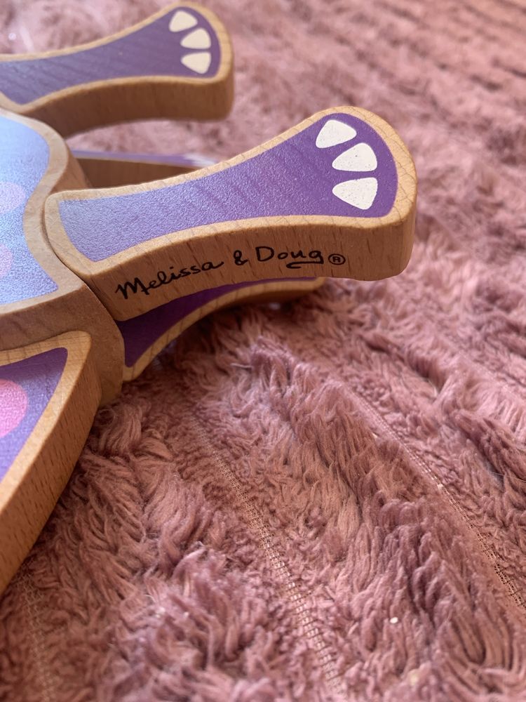 деревʼяний динозавр Melissa & Doug