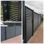 Bramy ogrodzenia balustrady