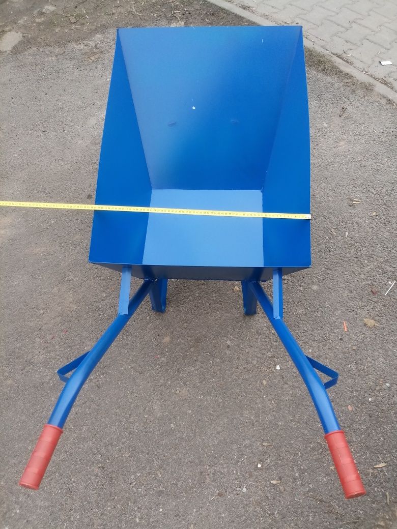 Nowa Taczka budowlana z blachy 2mm, ogrodowa 1mm