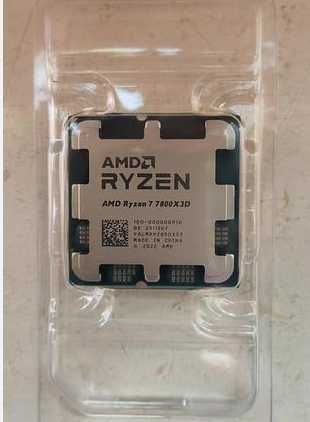 На гарантии, новый процессор Ryzen 7 7800X3D