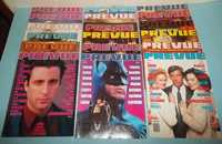 "PREVUE" - Revista de cinema dos anos 80 - 2EUR cada.