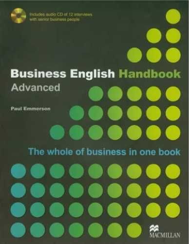 Business English Handbook Advanced + CD MACMILLAN - Paul Emmerson