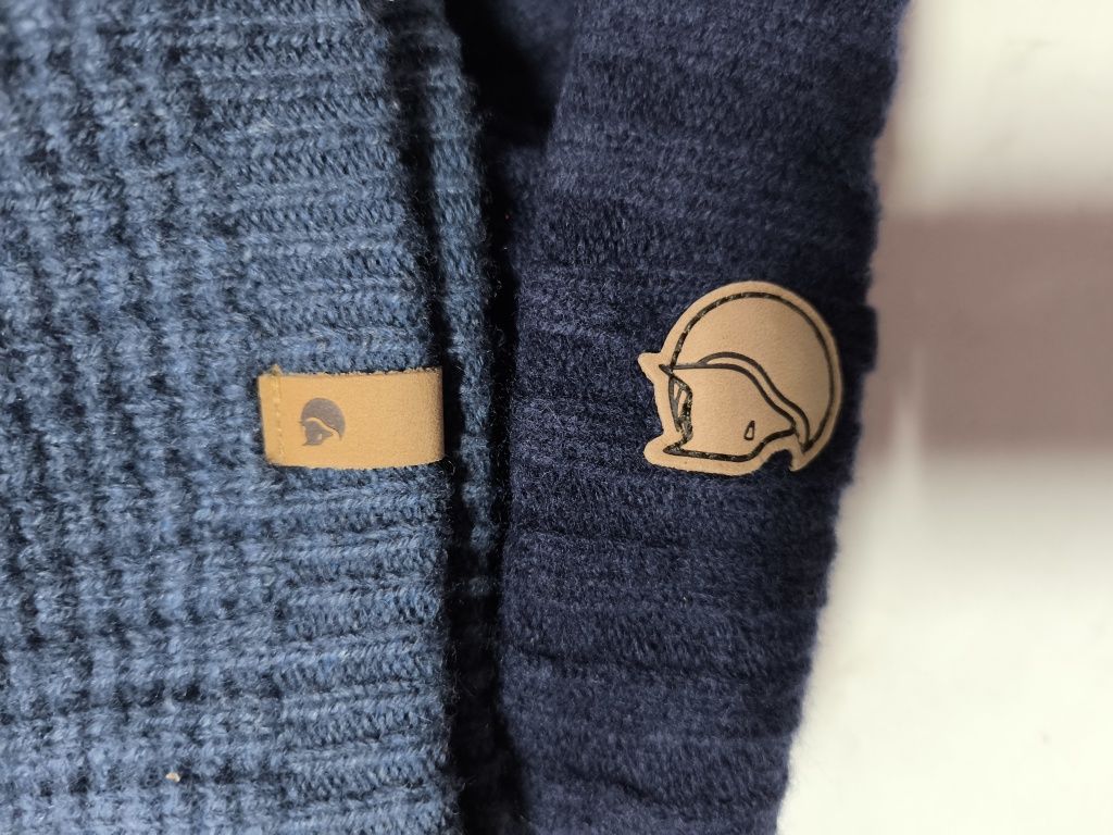 Шапка Fjallraven шерсть унисекс ,подворот,