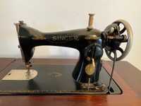 Máquina coser antiga Singer