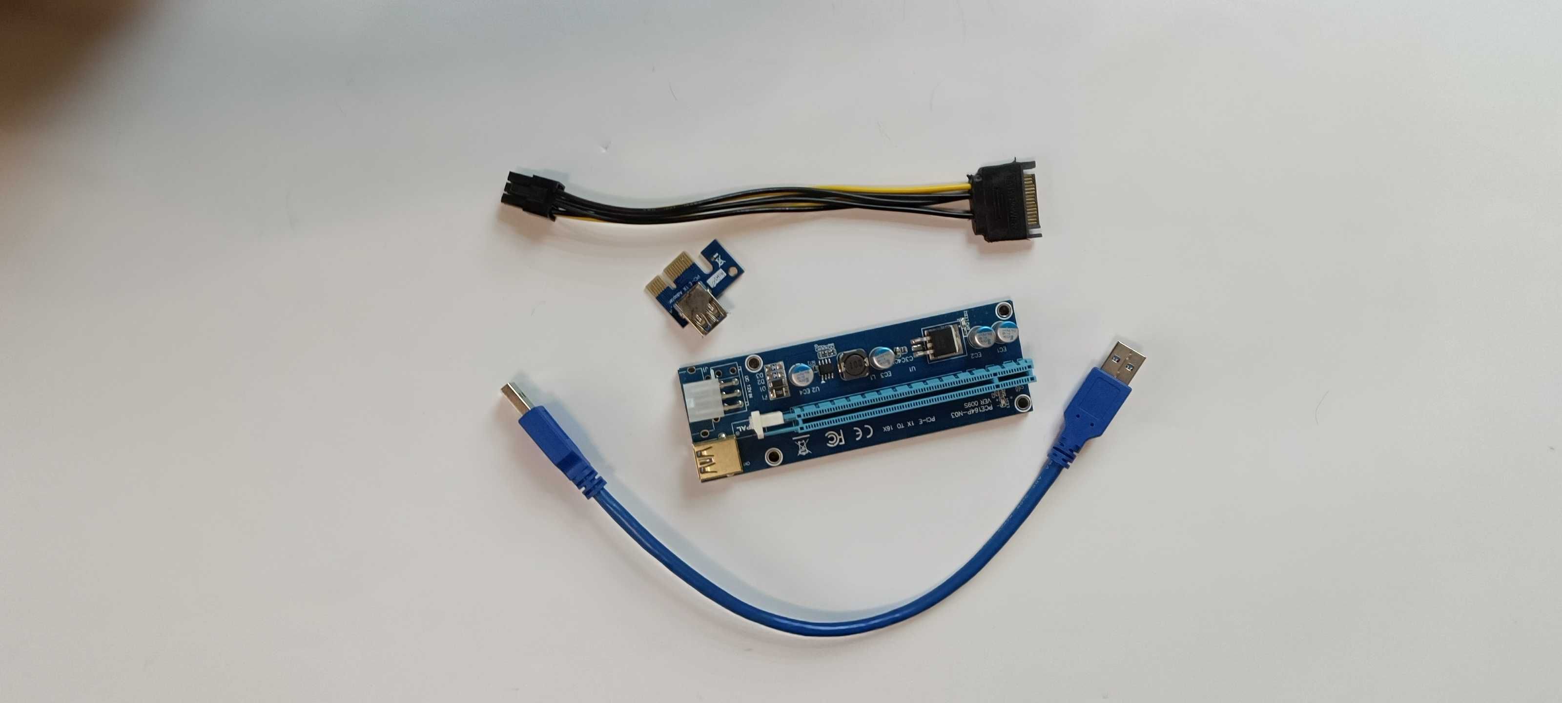 Райзер  6pin riser конектор видеокарты  ver006c/009S