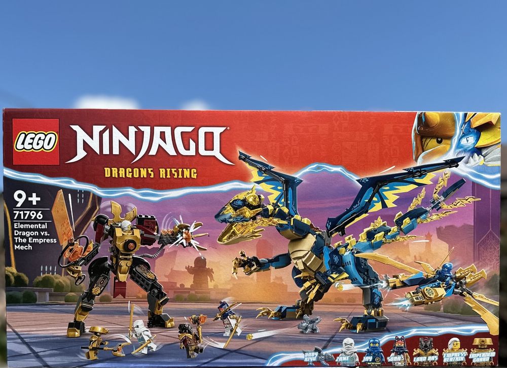 LEGO ninjago Dragon Rising 71794, 71796, 71797 Лего ніндзяго