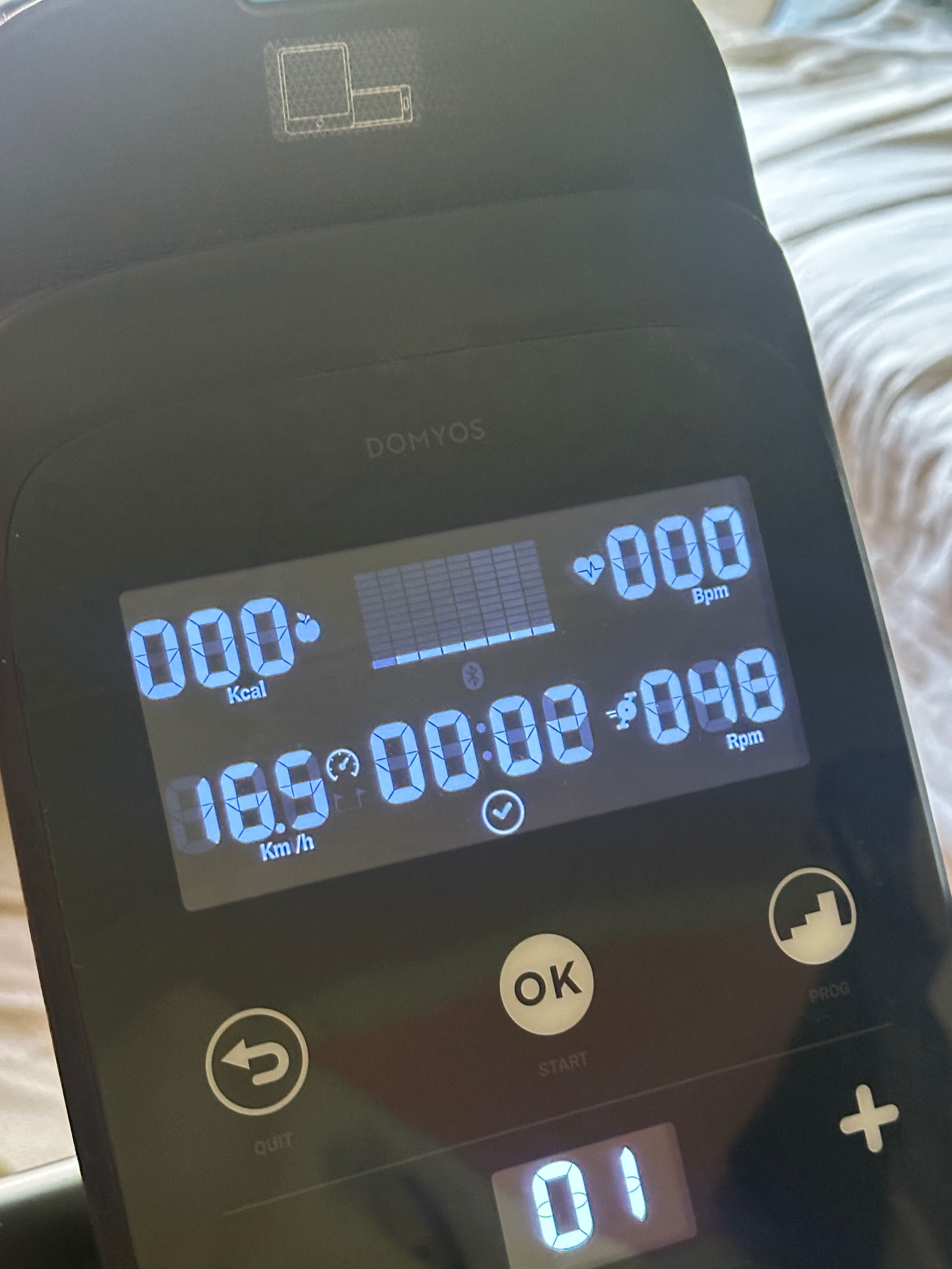 Domyos EB900 - rower stacjonarny