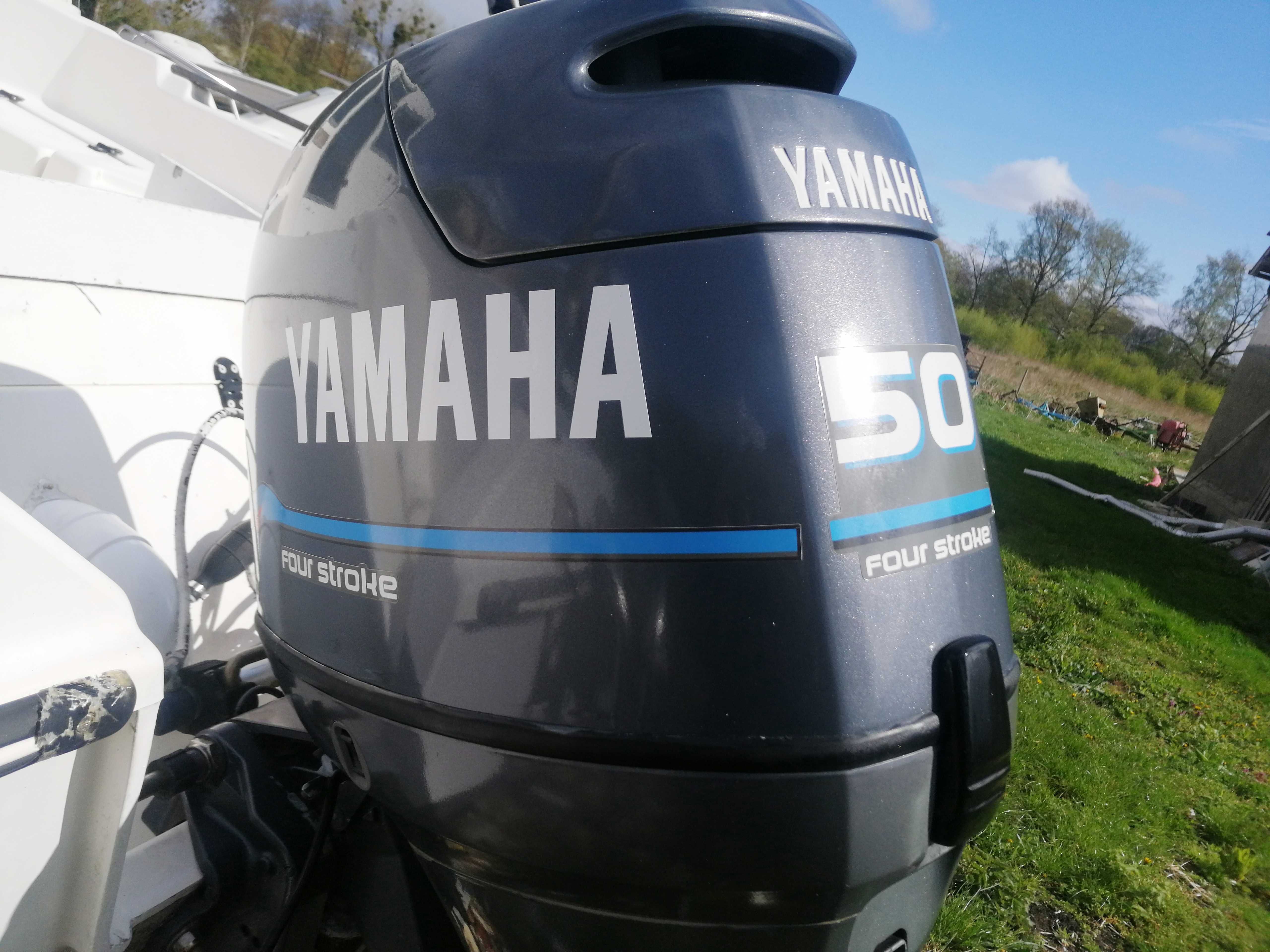 Silnik zaburtowy YAMAHA 50 km - czterosuw,,, gażnik