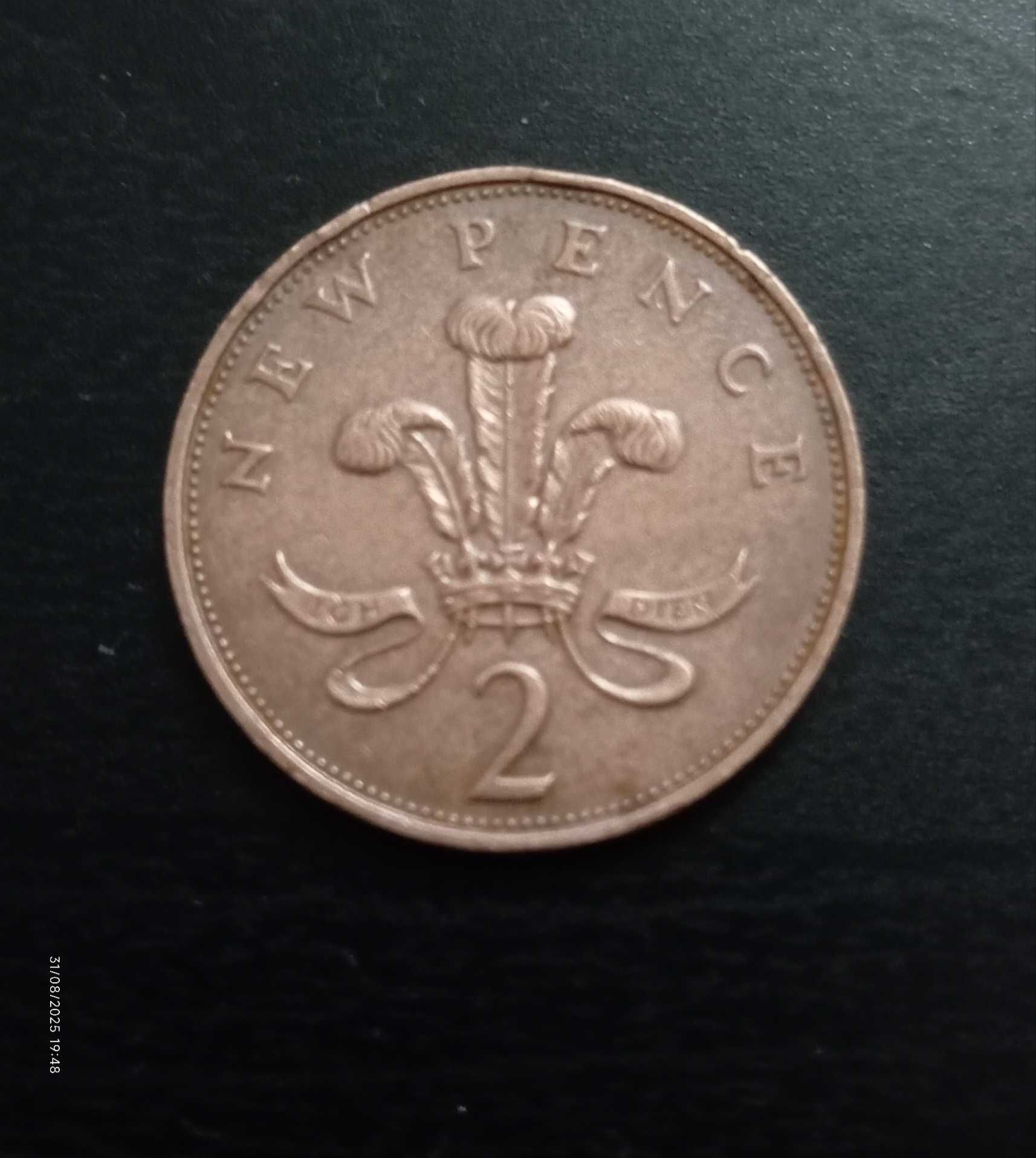 Moeda inglesa 1971