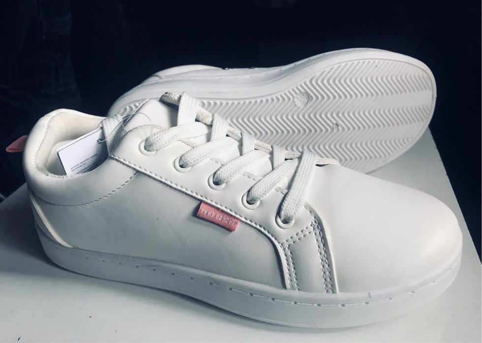 Кроссовки кеды белые house 36 p