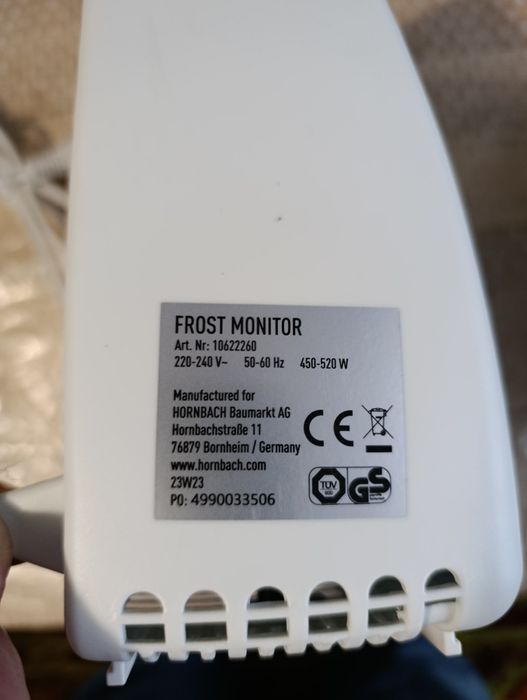 Мошний Електрообігрівач з Німеччини