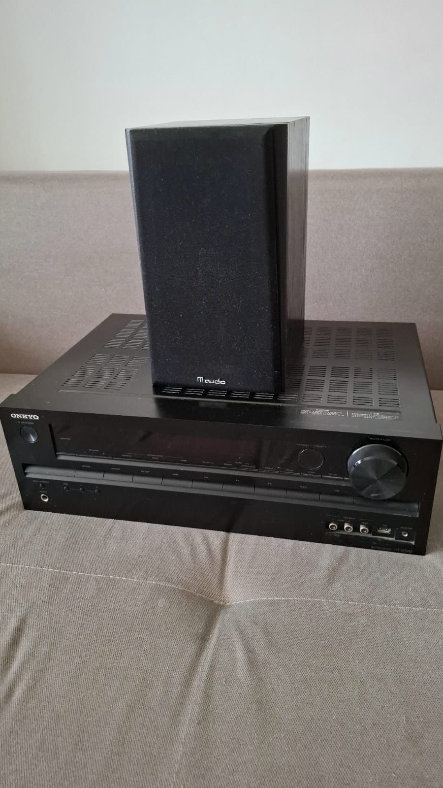 Kino domowe amplituner onkyo HT-R548 plus komplet glosnikow