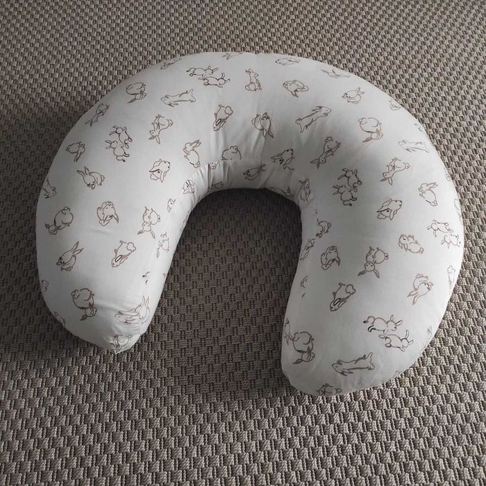 Almofada de amamentação – LEN (IKEA) - cinza