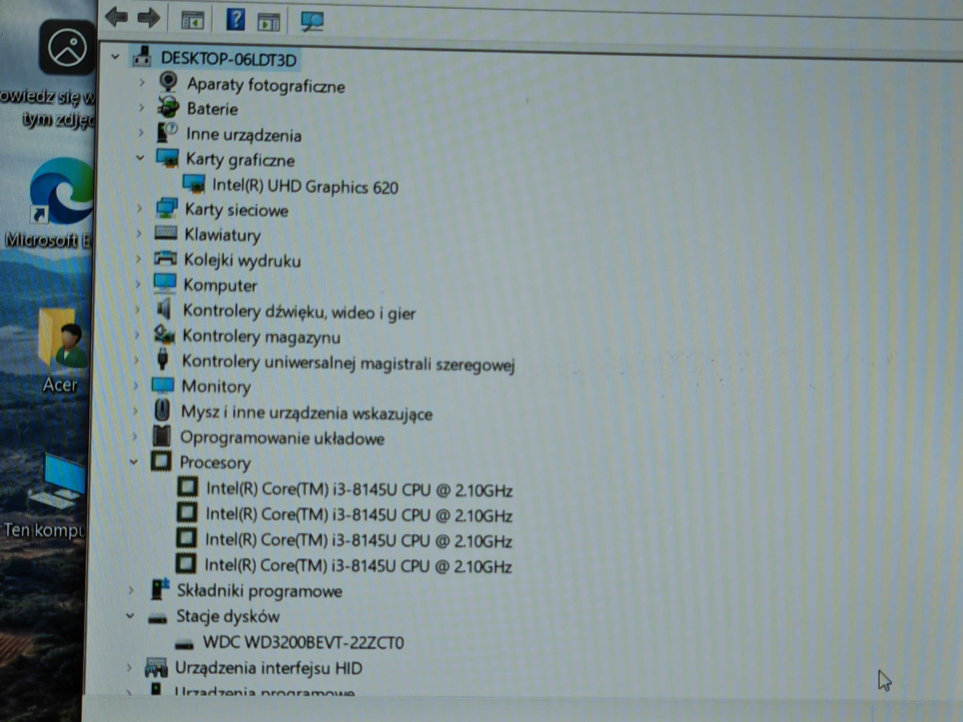 Laptop Acer A515-52 czerwony
