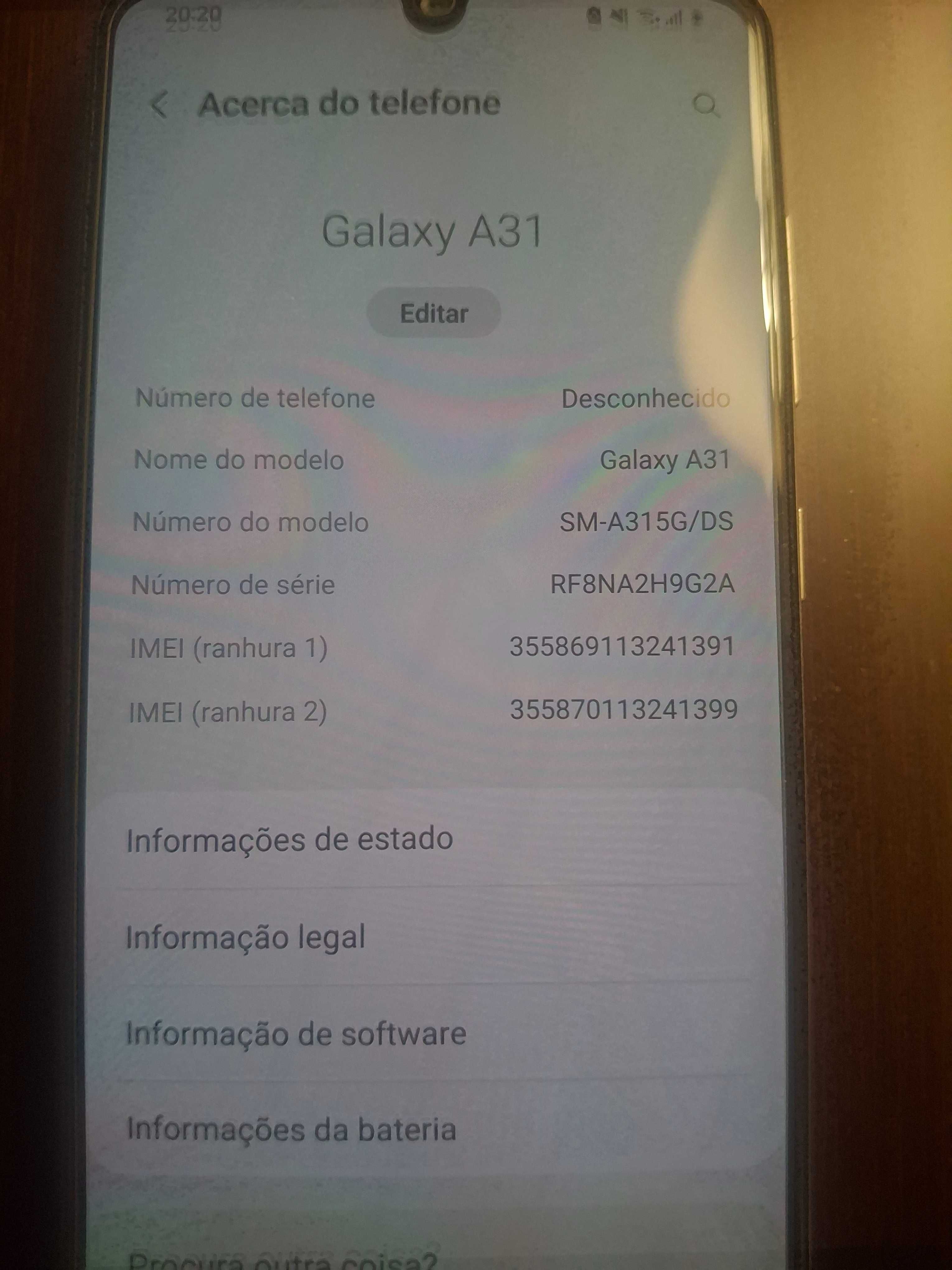 Samsung Galaxy a31