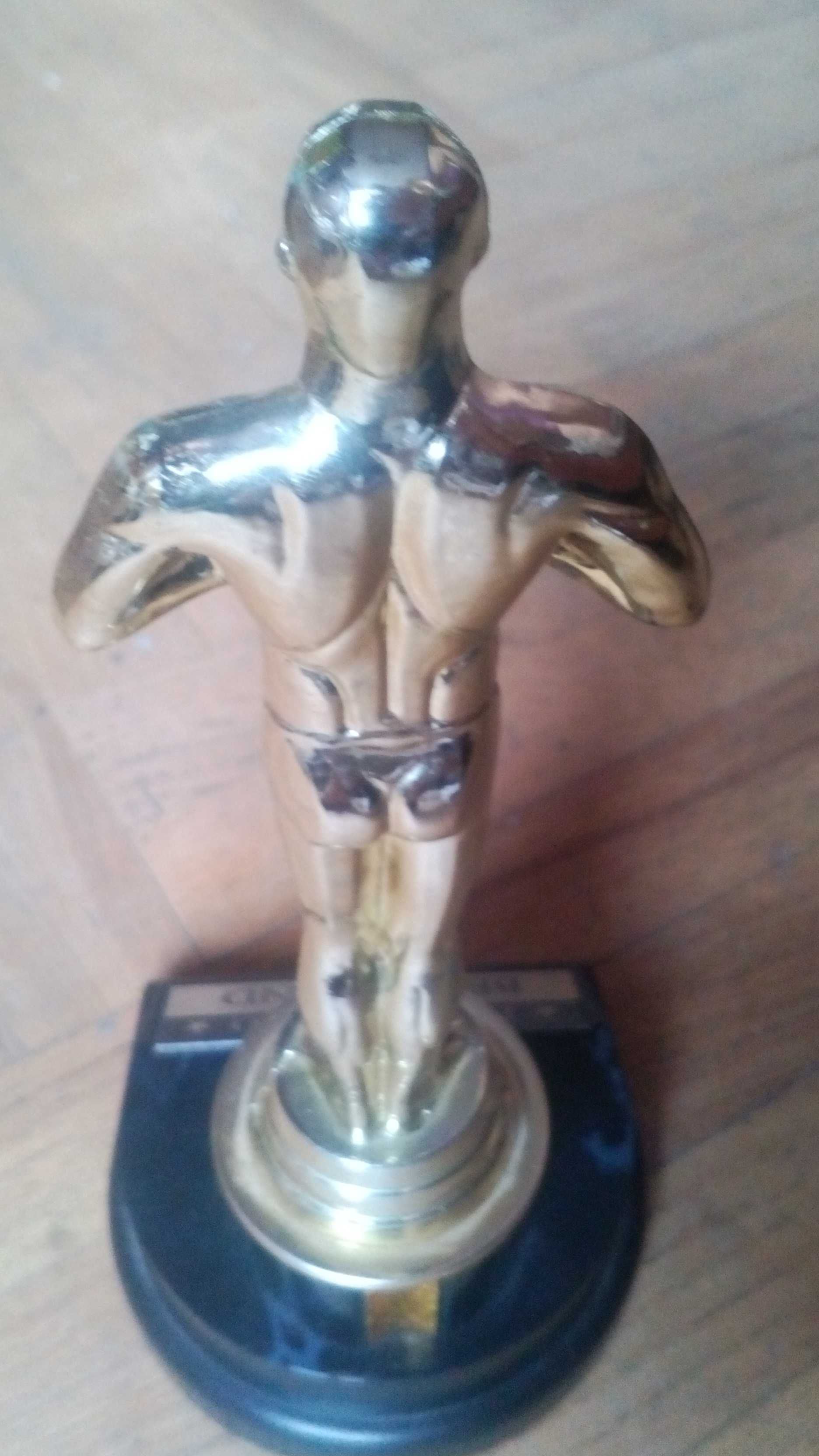 подарок лучшему другу статуэтка Оскар - best friend под золото