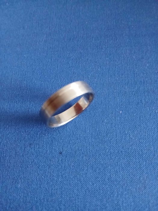Srebrna obrączka. Rozmiar 23. Próba 925
