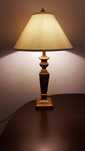 Lampa z abażurem
