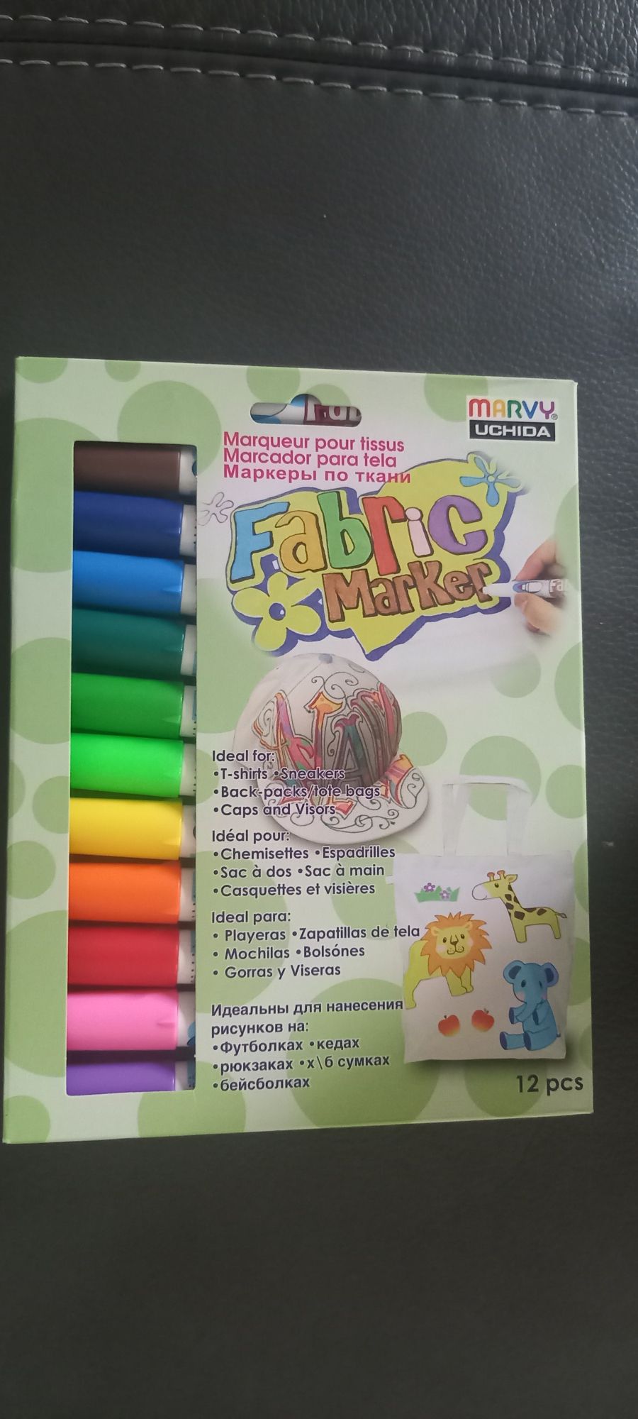 Fabric Marker pisaki do tkanin nowe 12 sztuk