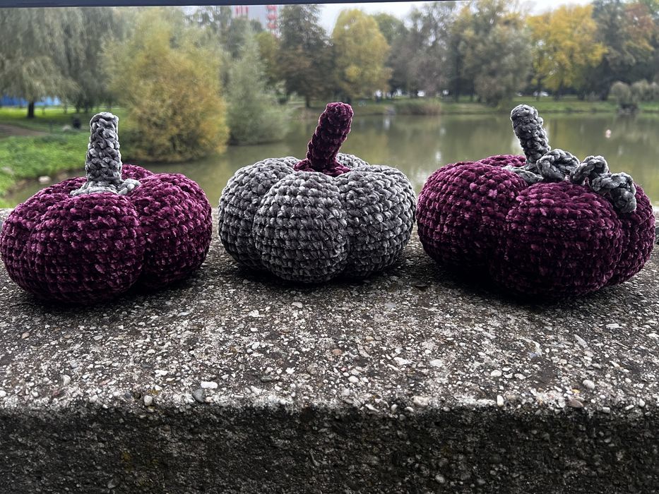 Dynia handmade na szydełku