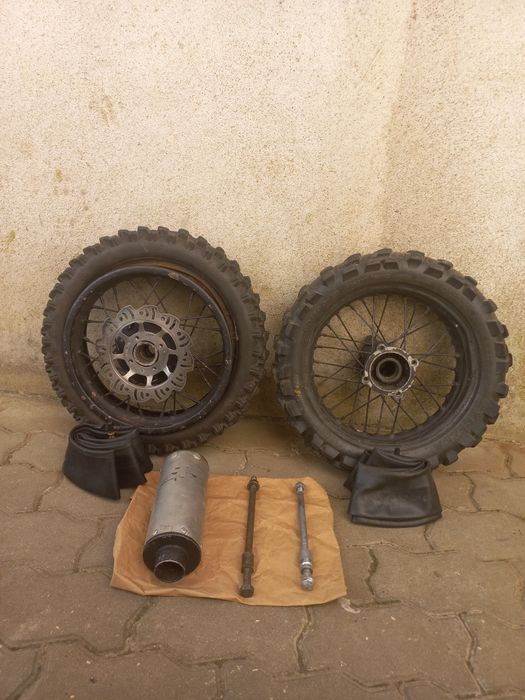 Pit bike - jantes 12/12 e outras peças