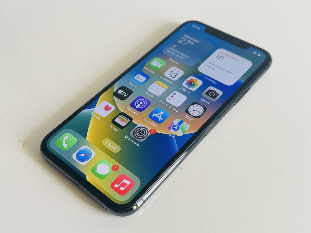 Apple iPhone X 10 64GB Space Gray Bez Blokad Super Stan