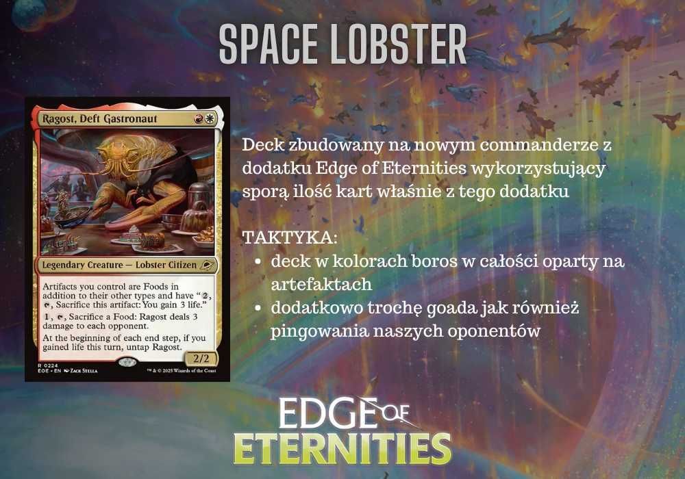 Magic the Gathering Commander | Ragost, Edge of Eternities, foods