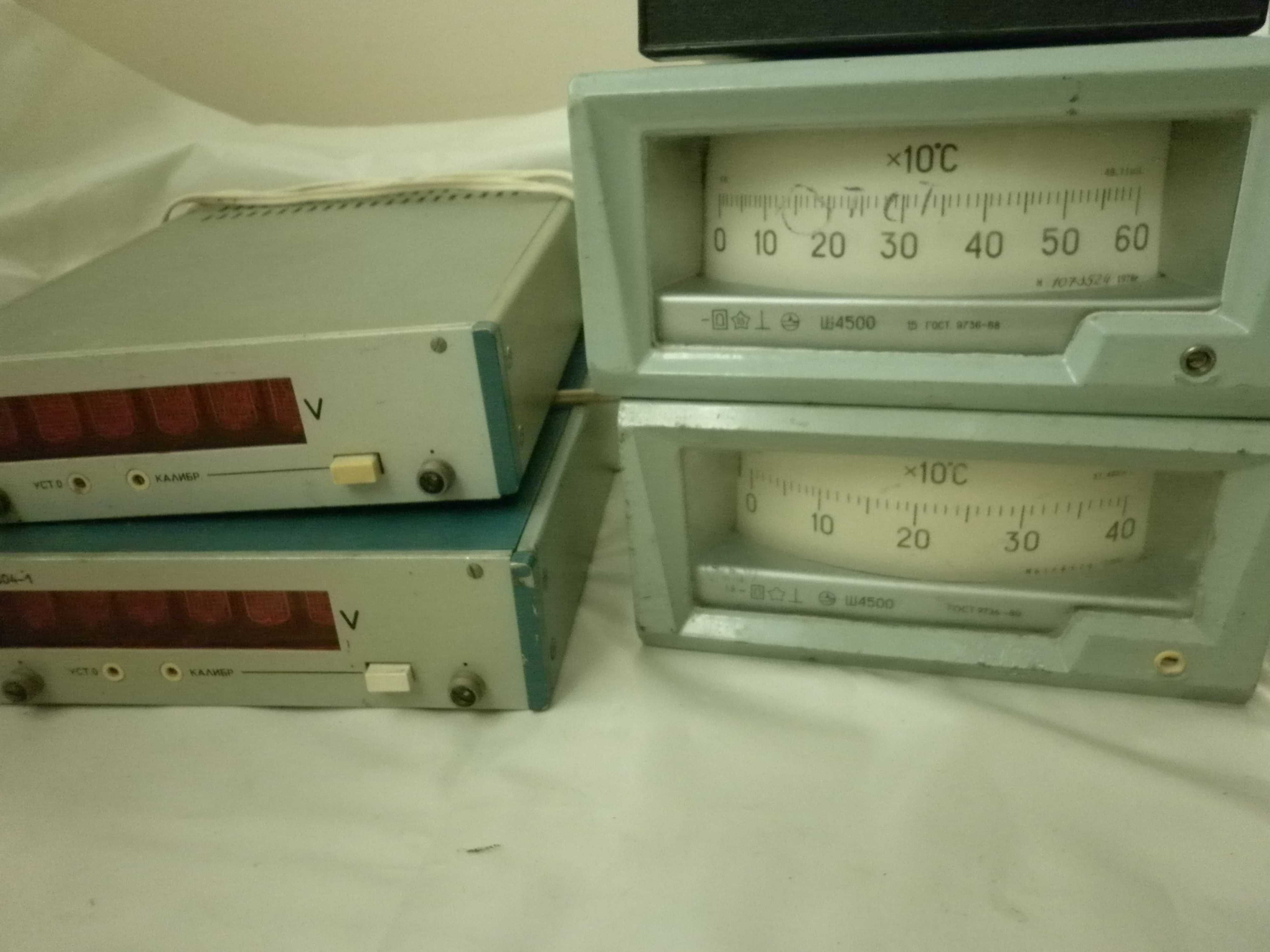 Миливольтметри для измерения температуры