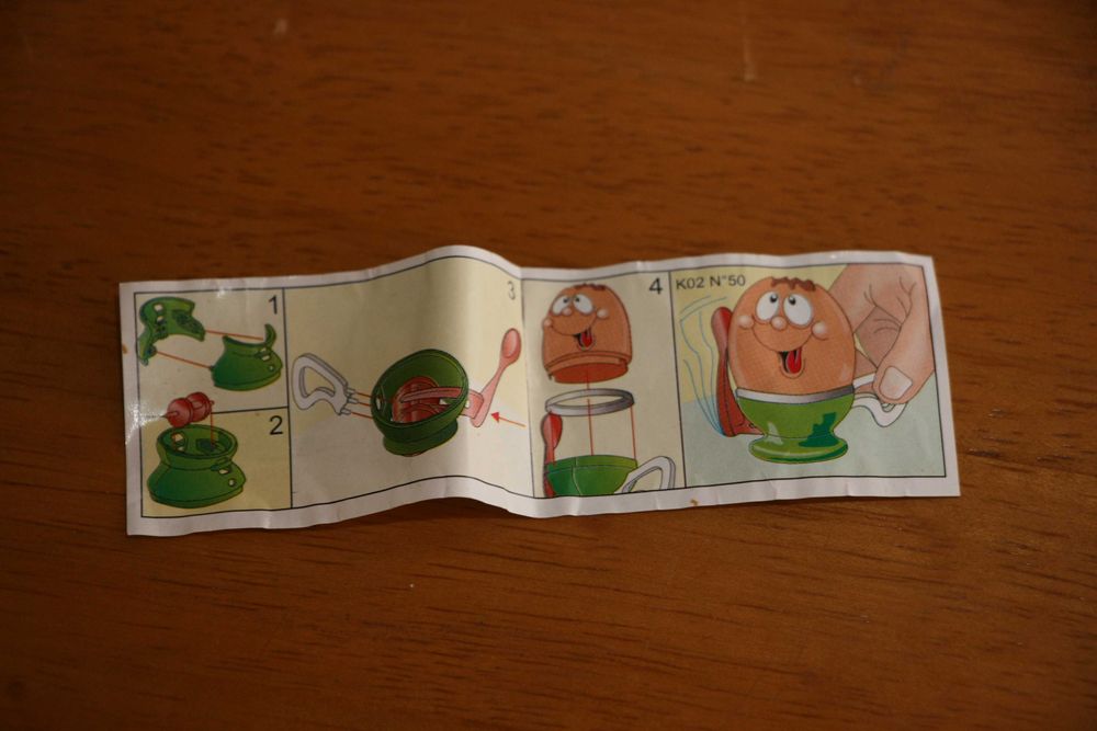Kinder K02 Nº50, Ovo