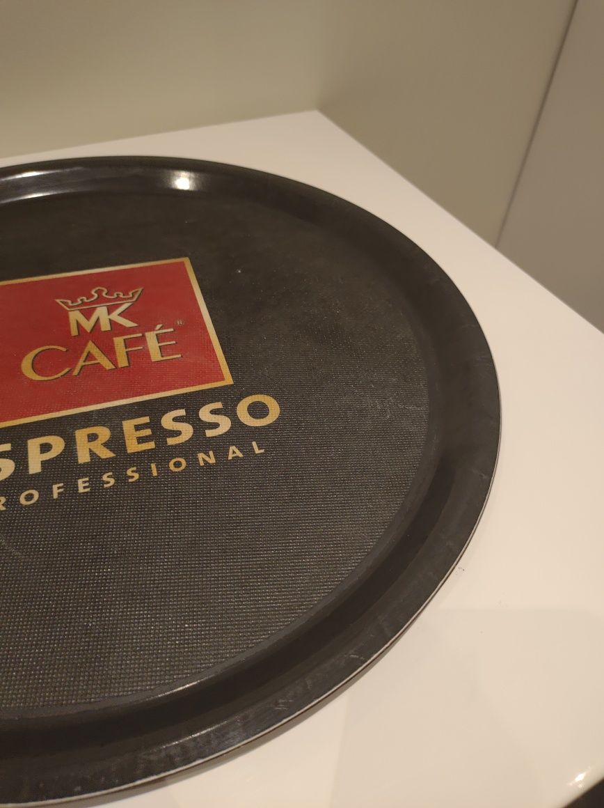 MK Café czarna taca 38 cm Espresso Professional