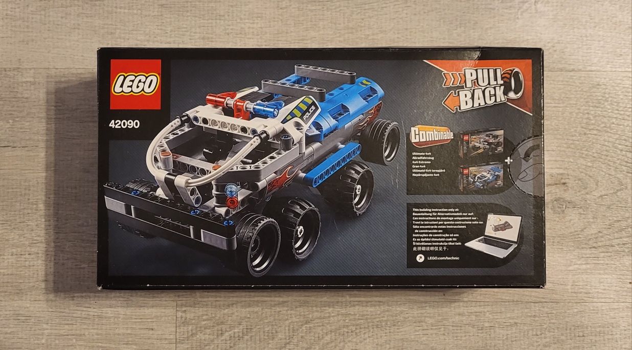 Nowe LEGO TECHNIC 42090 - Monster Truck Złoczyńców