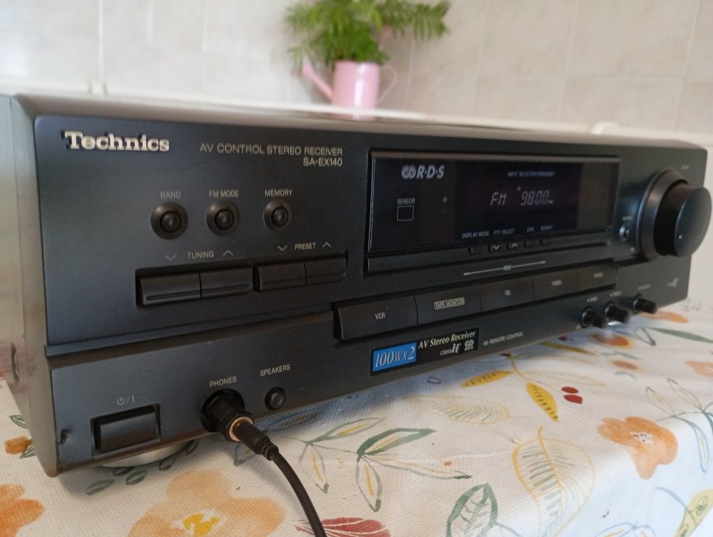 TECHNICS SA EC 140 Amp Reciver 100 Watts por canal