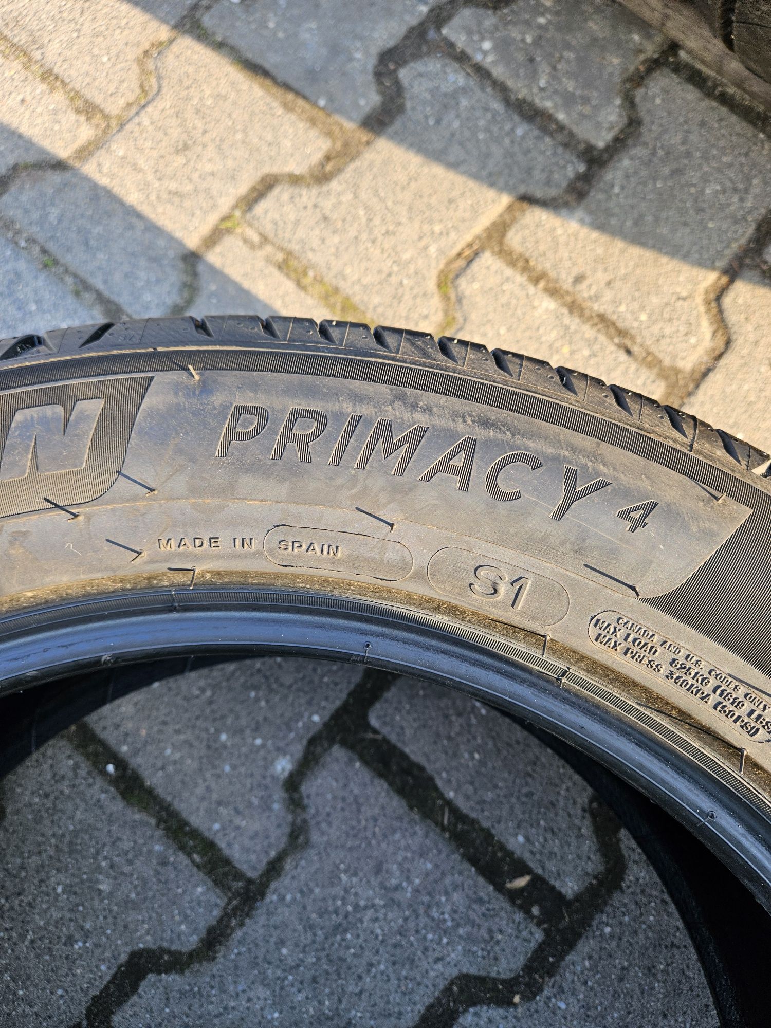 4szt 225/55/17 Michelin DEMO 100% bieżnika dot4024r LATO