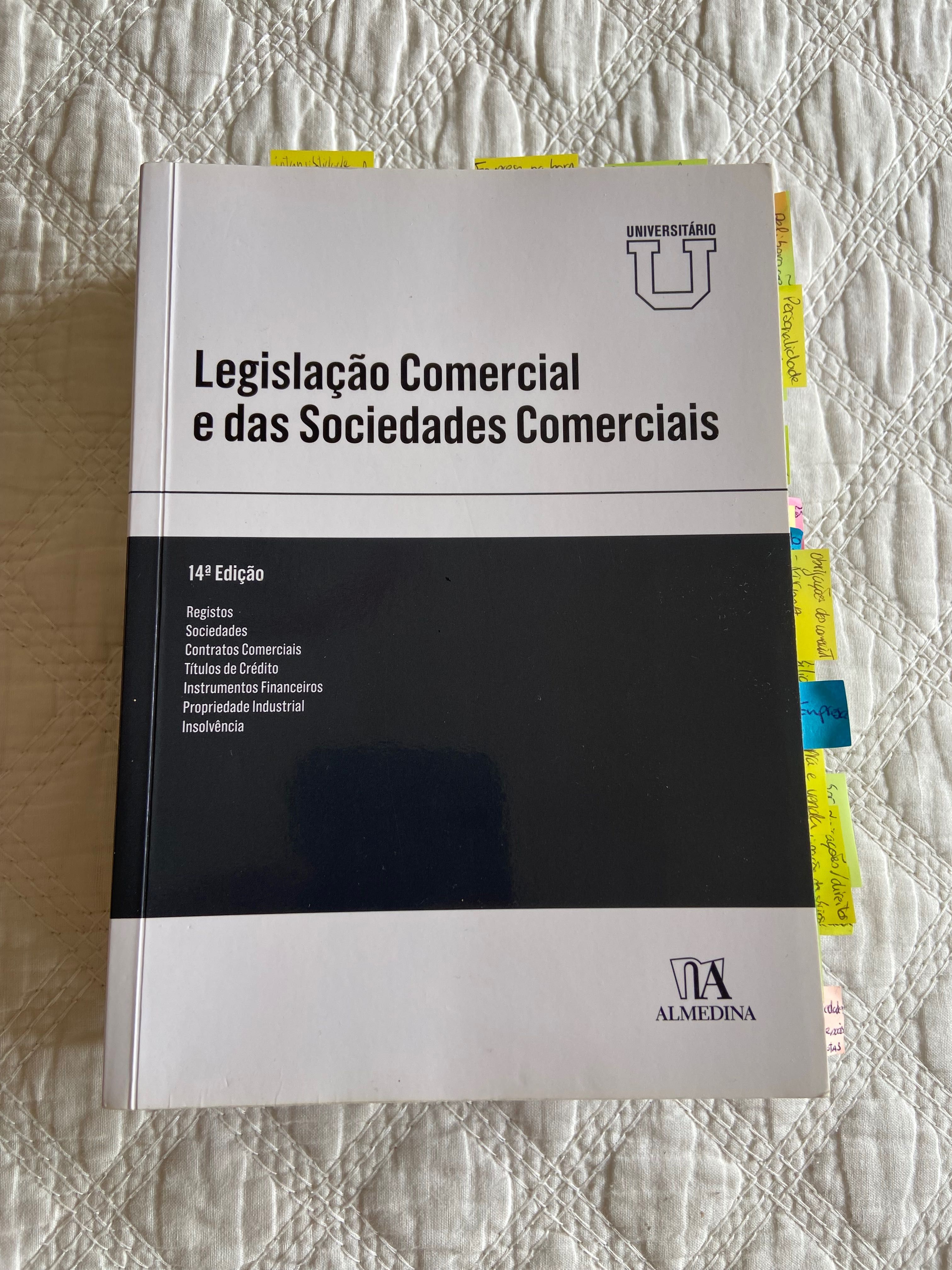 Legislação Comercial e das Sociedades Comerciais