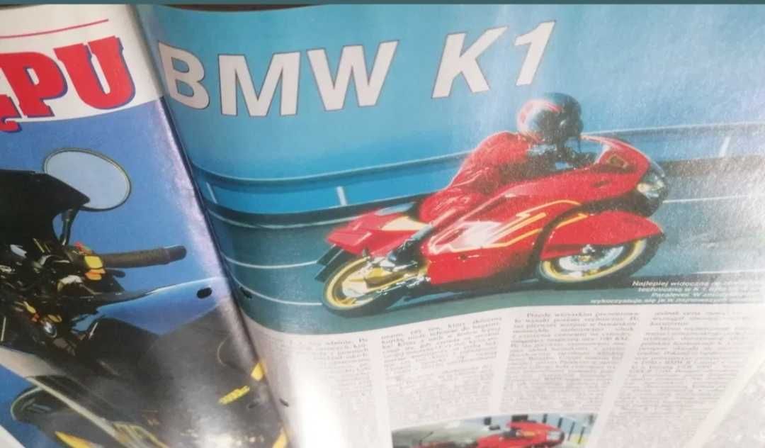 Gazeta Świat Motocykli JUNAK silnik NSU gsx 600f gtr 1000bmw k1