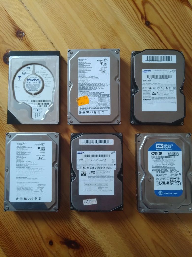 Жорсткі диски Hdd 3,5, 2,5