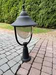 Lampa, słupek aluminium 230v