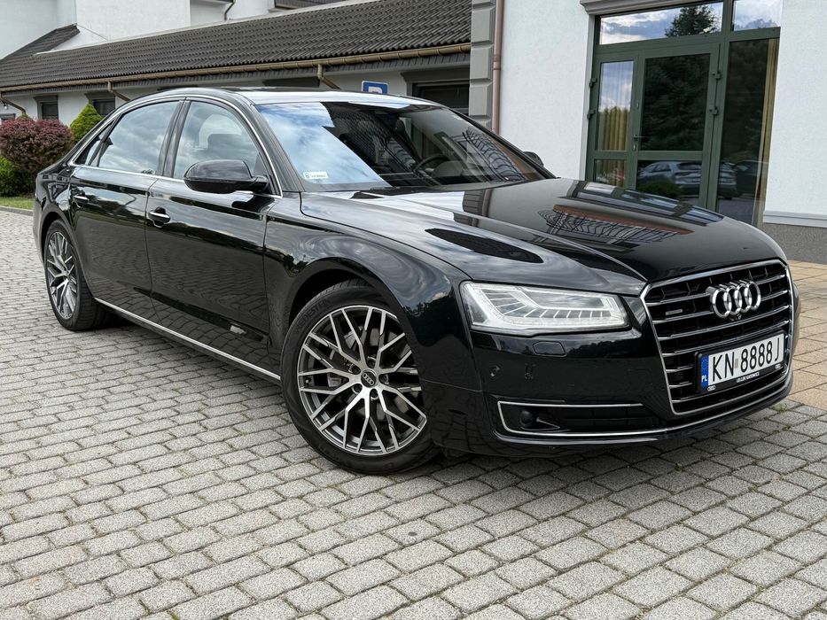 Audi A8 LANG, MATRIX LED, Bogata Wersja, Head Up, Radary, Kamery 360*, Ekrany