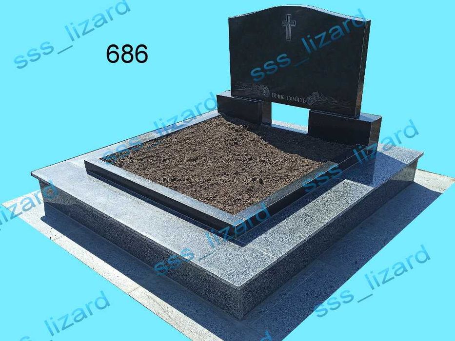 Пам'ятники подвійні, виготовлення та встановлення