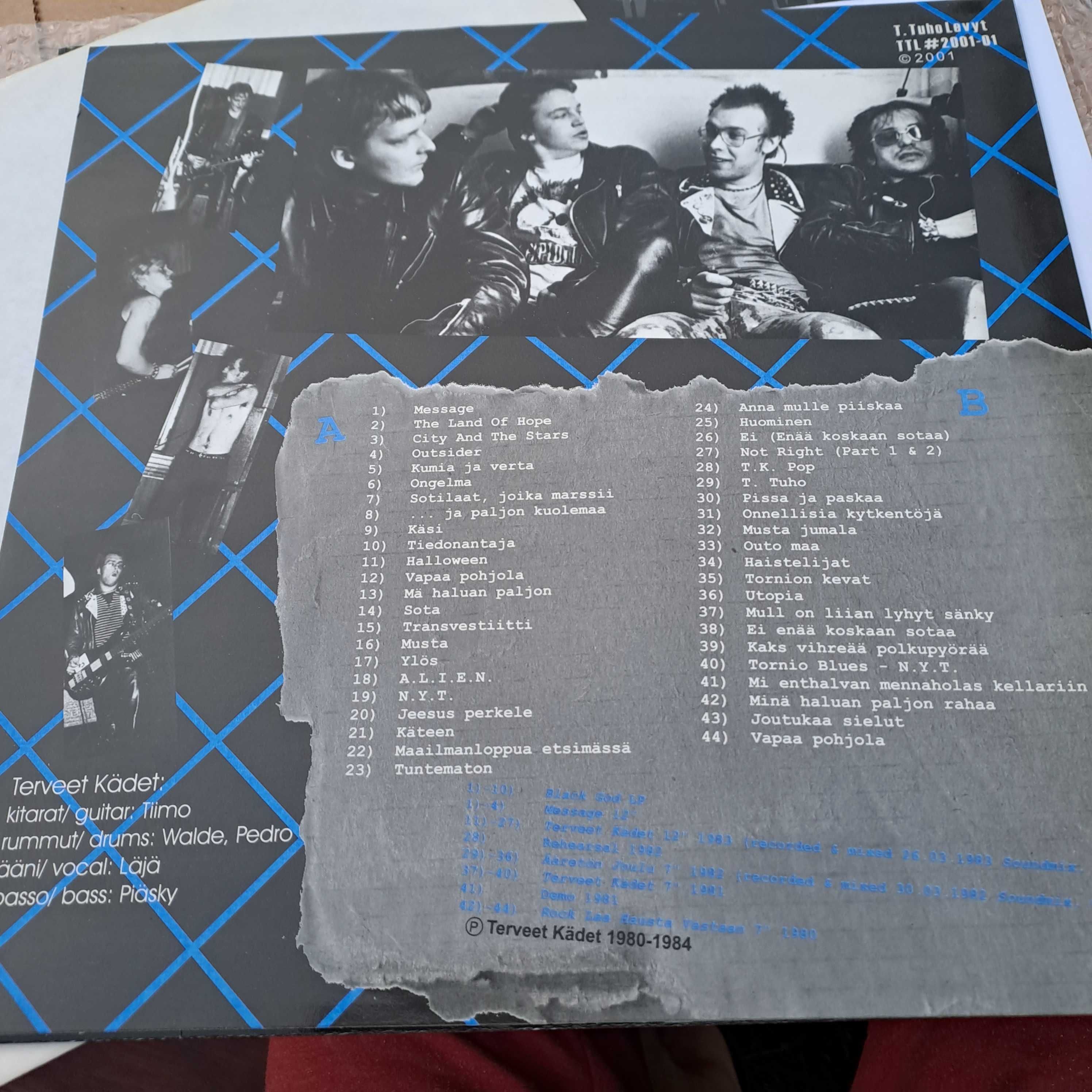 TERVEET KADET - Mi Enthalvan - TK Historiaan 80-84 LP (HC/punk)