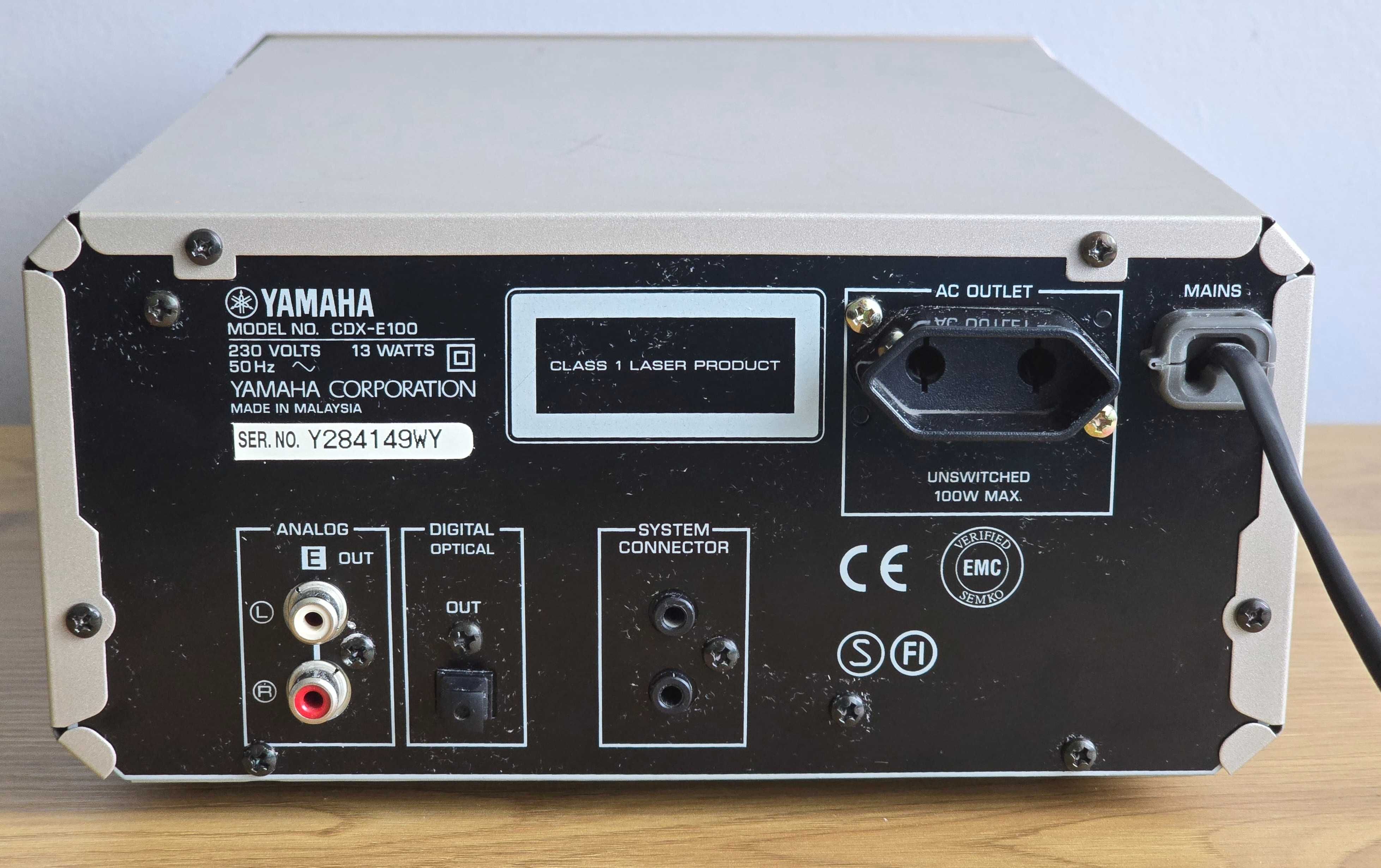 Yamaha CDX-E100 PianoCraft Odtwarzacz CD