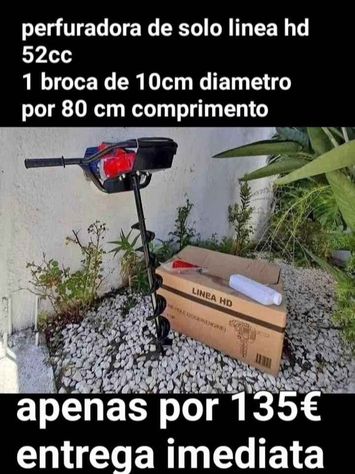 Perfuradora de solo Linea hd 52cc