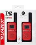 Рація motorola talkabout t42 red