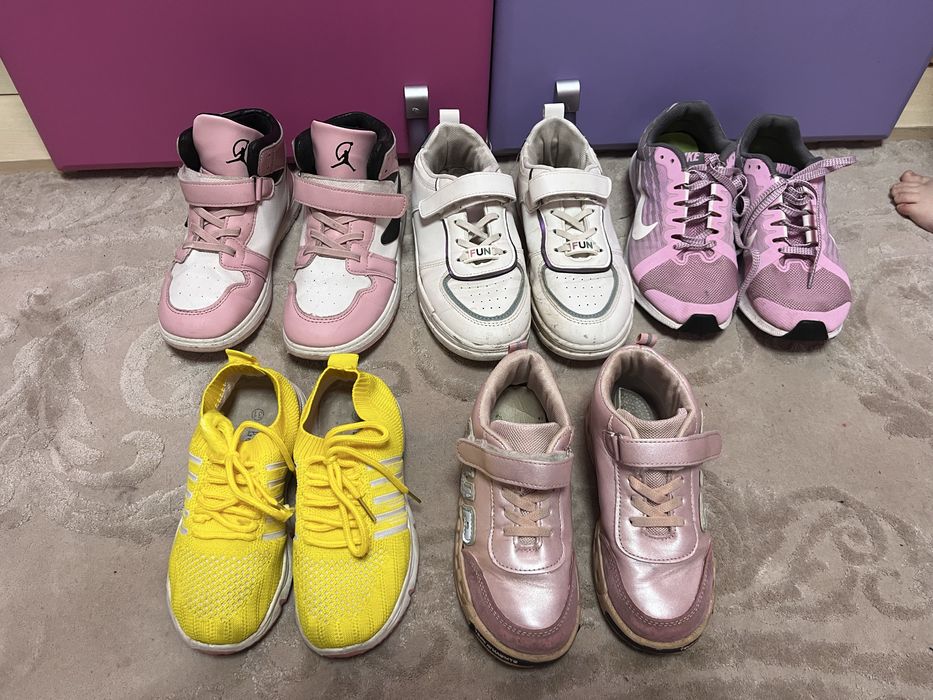 Кросівки кросовки хайтопи на дівчинку