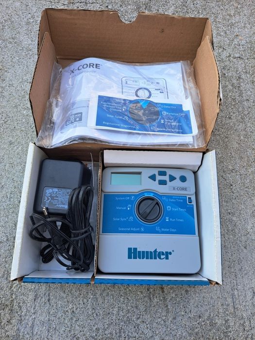 Programador de Rega Hunter X-Core XC-401i-E, 4 Estações