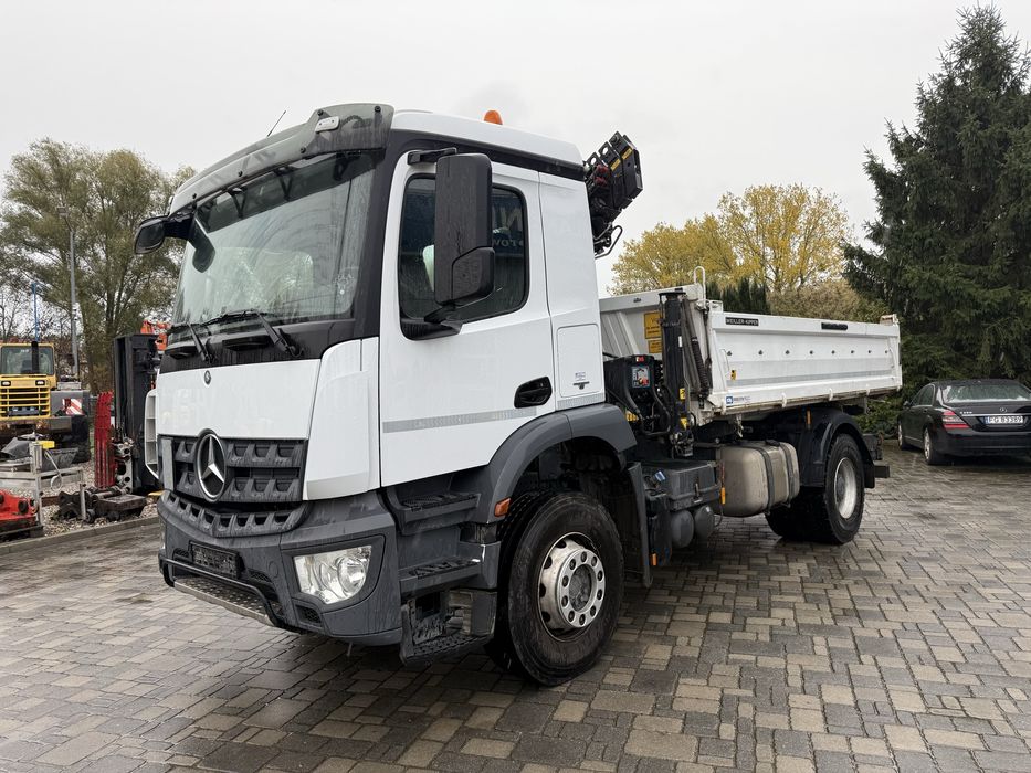 Wywrotka Mercedes Arocs 18.27 HDS HIAB XS099,Kipper,Tylko 119 tys.km