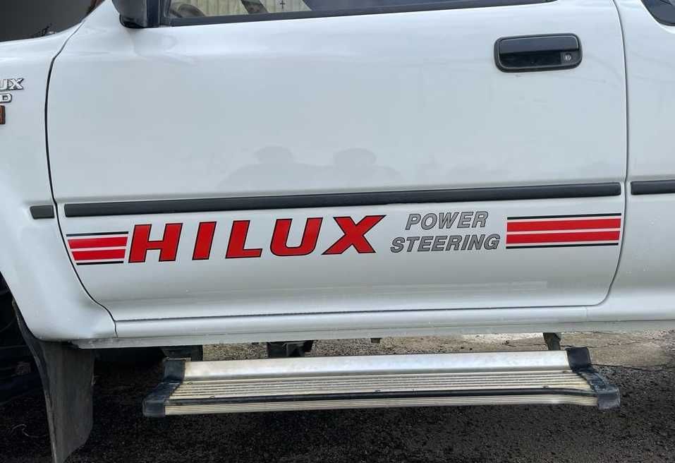 Autocolantes/Stickers para Toyota Hilux Power Steering 4WD Xcab