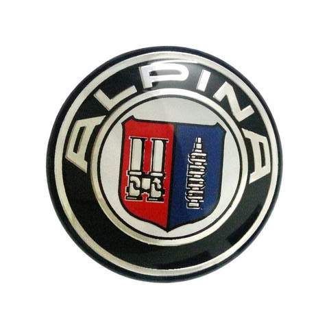 BMW Alpina logo emblemat NAKLEJKA ZNACZEK 45MM