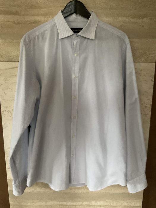 Koszula męska Massimo Dutti z nadrukiem - XL